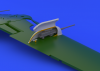 Eduard 632035 Bf 109G cannon pods 1/32 (Revell)